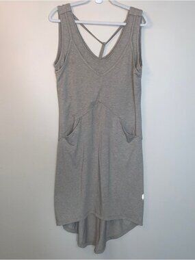 Indygena Strappy Layered Midi Dress L